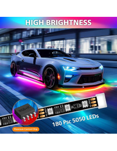 Luces LED Underglow EK ENNOKING WG-D 180 LEDs RGB 12V 2