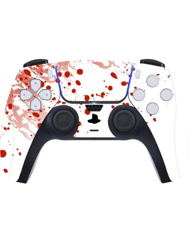 Calcomanías Vinilo PlayVital para PS5 Edición Digital - Sangre Salpicada