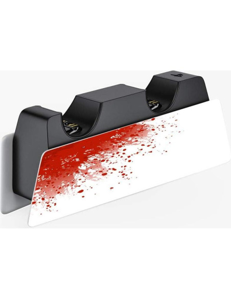 Calcomanías Vinilo PlayVital para PS5 Edición Digital - Sangre Salpicada
