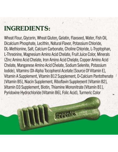 Golosinas Dentales Greenies Puppy 170 g para Cachorros