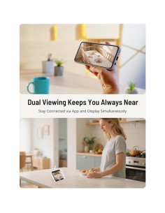 Monitor de Bebé Paris Rhne 2K UHD con Cámara WiFi 5" 2