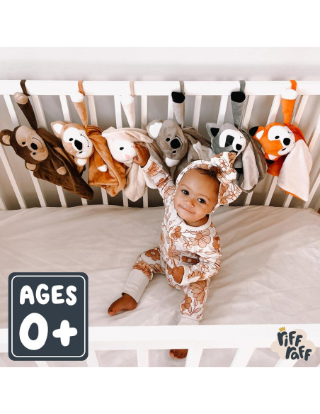 Riff Raff Oso de Peluche Musical con Ruido Blanco 31.75cm