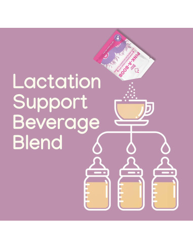 Mezcla Vegana para Lactancia Mother Sprout 12 Sobres Sabor Berries & Cream Latte