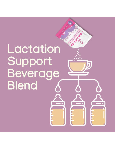 Mezcla Vegana para Lactancia Mother Sprout 12 Sobres Sabor Berries & Cream Latte