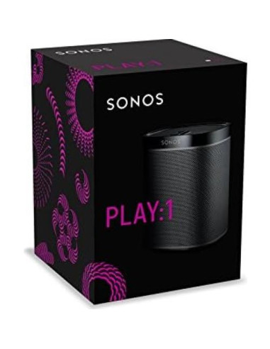 Paquete de 4 Altavoces Inalámbricos Sonos PLAY:1 - Negro