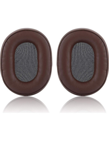 Almohadillas de Repuesto JARMOR para Auriculares Audio-Technica ATH-MSR7 - Cuero de Proteína y Espuma de Memoria