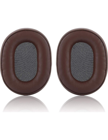 Almohadillas de Repuesto JARMOR para Auriculares Audio-Technica ATH-MSR7 - Cuero de Proteína y Espuma de Memoria