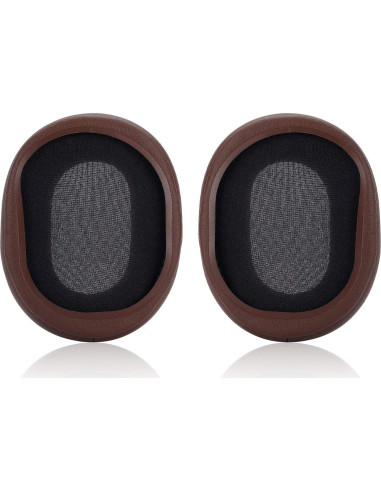 Almohadillas de Repuesto JARMOR para Auriculares Audio-Technica ATH-MSR7 - Cuero de Proteína y Espuma de Memoria