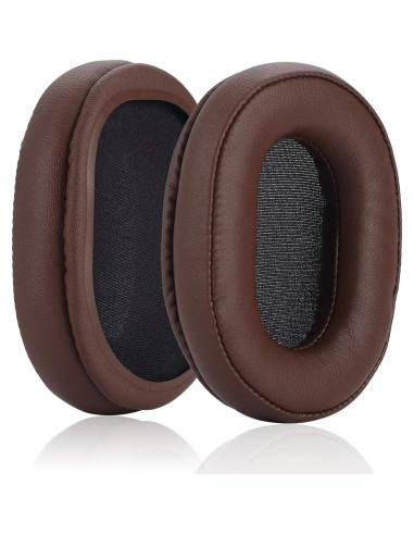 Almohadillas de Repuesto JARMOR para Auriculares Audio-Technica ATH-MSR7 - Cuero de Proteína y Espuma de Memoria