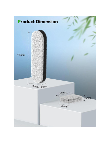 Filtros y Esponjas para Fuente de Agua Gatos DCIOGAT 8 Pzs