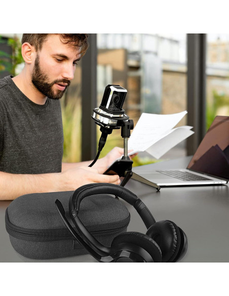 Funda Dura para Auriculares Geekria EJB38-28 Negra