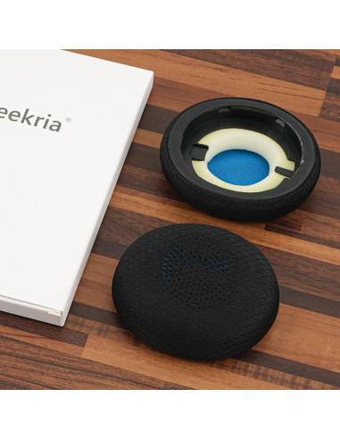 Almohadillas de Repuesto Geekria para Jabra Evolve2 65/40 y Elite 45h