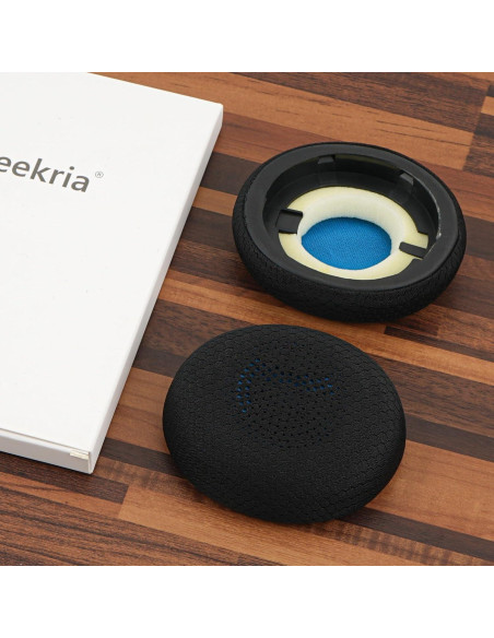 Almohadillas de Repuesto Geekria para Jabra Evolve2 65/40 y Elite 45h