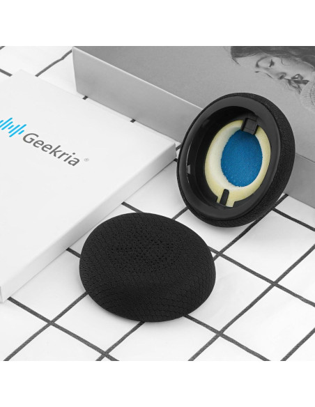 Almohadillas de Repuesto Geekria para Jabra Evolve2 65/40 y Elite 45h