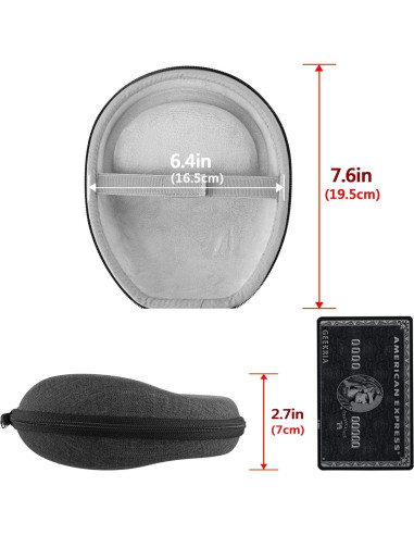 Funda Dura Geekria Shield para Auriculares - Compatible Logitech, Jabra, Sennheiser