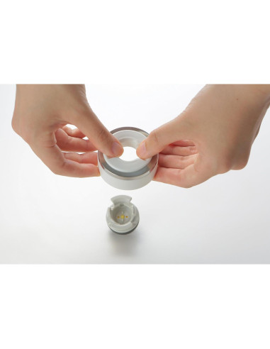 Taza Aislada al Vacío Zojirushi SM-ED30WP 295 ml Blanco Perla