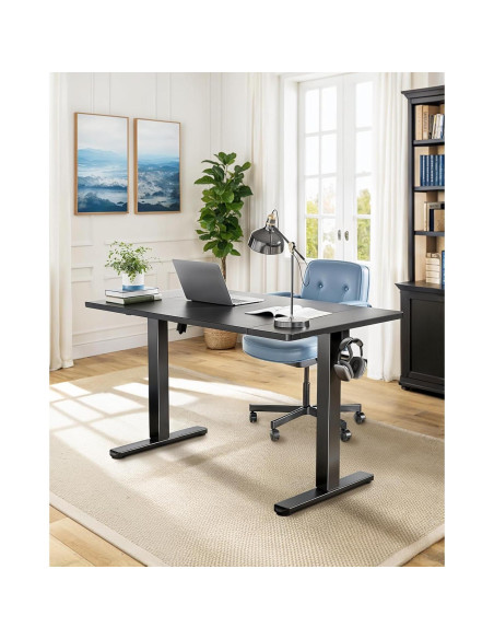 Escritorio Eléctrico Ajustable HUANUO 121.92x60.96cm Negro