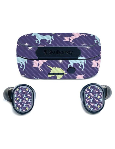 Piel de Fibra de Carbono MightySkins para Auriculares SkullCandy Sesh - Sueño de Unicornio