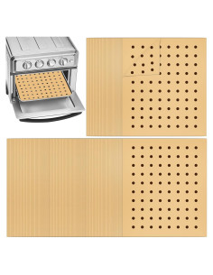 Forros de Horno de Freidora de Aire BYKITCHEN 100 Piezas 22.86x27.94 cm