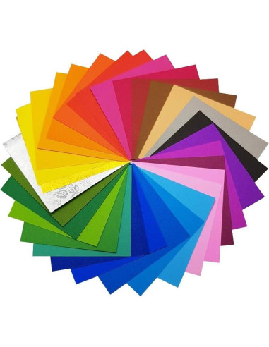 Papel de Origami Doble Cara Origamipolly 100 Hojas 7.62x7.62cm