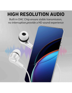 Auriculares UrbanX R2 Intrauditivos con Micrófono 3.5mm 2