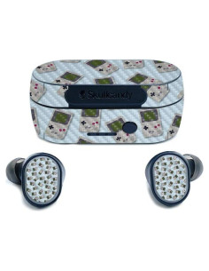 Piel de Fibra de Carbono MightySkins para Auriculares Skullcandy Sesh - Juego Kid Tile