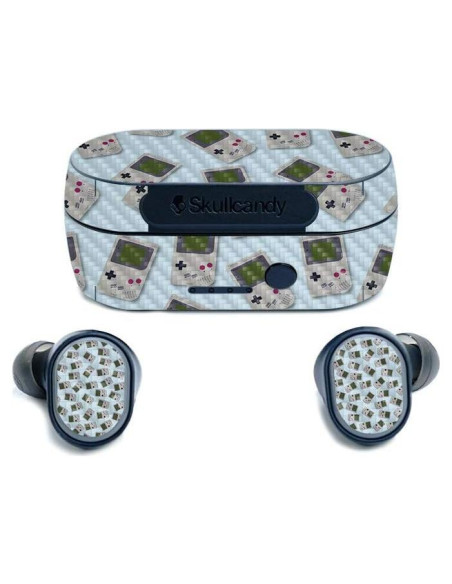 Piel de Fibra de Carbono MightySkins para Auriculares Skullcandy Sesh - Juego Kid Tile