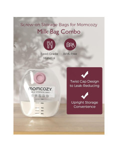 Bolsas de Almacenamiento de Leche Materna Momcozy 48 Piezas 148 ml 2