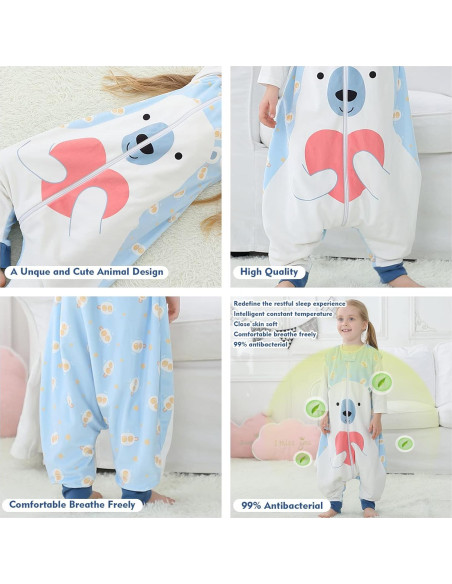 Saco de Dormir para Bebés MICHLEY Oso 1-3A Lavable