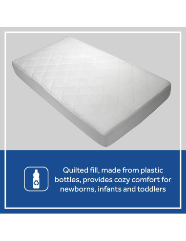 Protector de Colchón Impermeable Sealy Baby Cuna 132x71cm