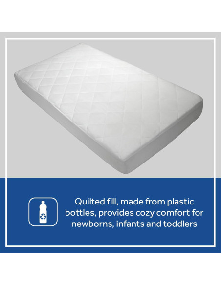 Protector de Colchón Impermeable Sealy Baby Cuna 132x71cm