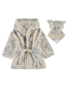 Bata de baño para bebé Disney Dumbo con peluche 0-9 meses