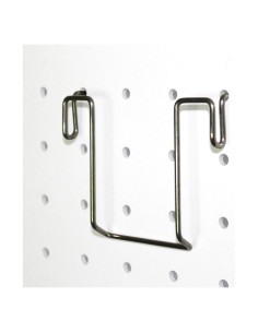 Gancho para panel perforado Right Arrange - Acero Inoxidable - 6 Unidades