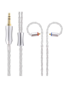 Cable de audio MMCX 8 núcleos Sqrmekoko para auriculares