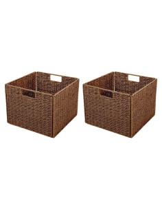 Cesta de Almacenamiento Plegable Trademark Innovations - Juego de 2