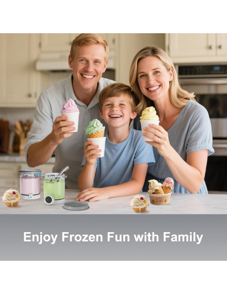 Reemplazo Pints y Lids Ninja CREAMi NC700 NC701 0.47L