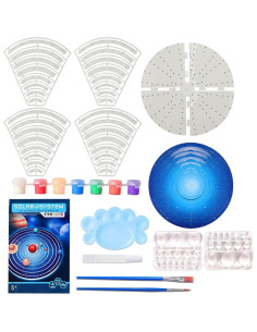Kit de Modelo del Sistema Solar BCWW 30.99 cm DIY Educativo 2