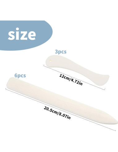 Juego de 9 Herramientas de Plegado y Puntuación JUPEAN