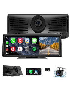 Pantalla CarPlay Inalámbrica 8.1" con Cámara 2K y GPS