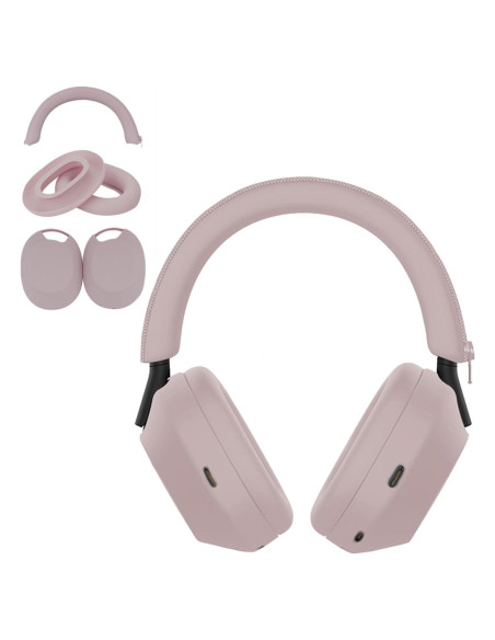 Funda Protectora Aiivioll para Auriculares Sony WH-1000XM5 Rosa
