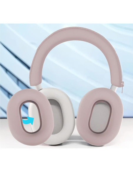 Funda Protectora Aiivioll para Auriculares Sony WH-1000XM5 Rosa