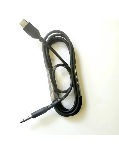 Cable de audio USB C 4 polos LZYDD Nova 3 para SteelSeries