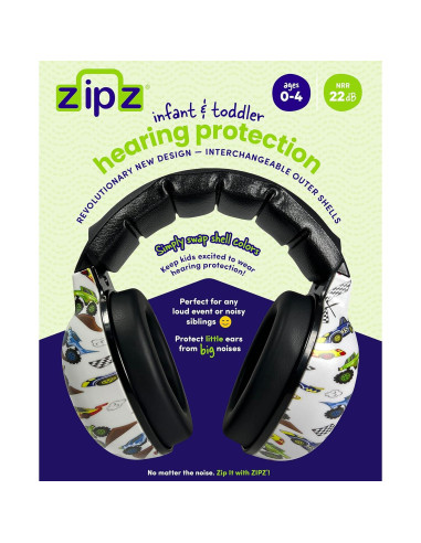 Auriculares para Bebés ZIPZ - Protección Auditiva 0-4 Años