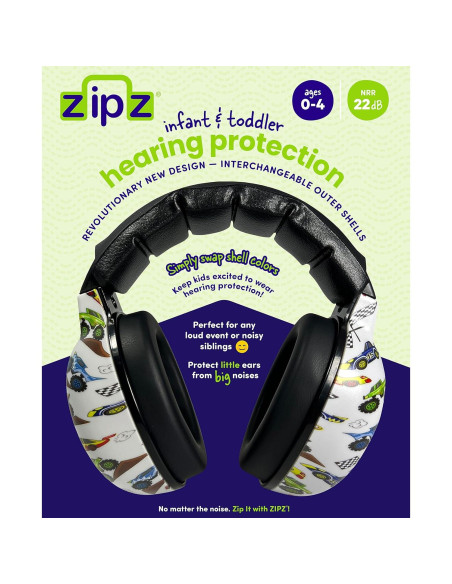 Auriculares para Bebés ZIPZ - Protección Auditiva 0-4 Años