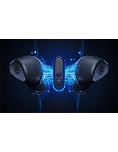Auriculares Arctis GameBuds SteelSeries - Inalámbricos 2.4GHz + Bluetooth 5.3 - ANC - 40H Batería