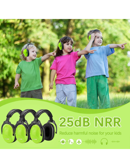 Auriculares Canceladores de Ruido ZOHAN para Niños 3 Pack