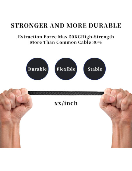 Cable de Auriculares Gaming Knomix G Pro X 3.5mm 2M Negro