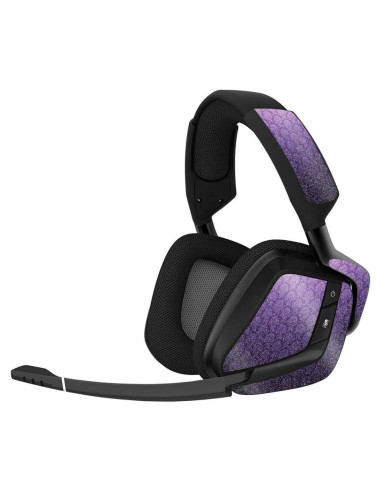 Piel Brillante MightySkins para Auriculares Corsair Void Pro - Púrpura Antiguo
