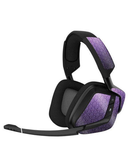 Piel Brillante MightySkins para Auriculares Corsair Void Pro - Púrpura Antiguo