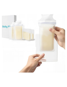 4 Piezas Congelador Plano para Almacenamiento de Leche Materna